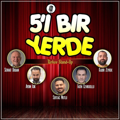 5i 1 Yerde - Comedy Mix Show in trkischer Sprache - Darmstadt - 10.05.2025 20:00