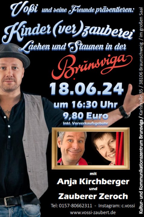 Kinderzauberei - Lachen und Staunen mit Voi - Braunschweig - 18.06.2024 16:30