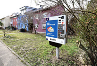 In der Joseph-Brandel-Anlage in Freiburg wurde ein Zigarettenautomat aufgestellt &ndash; aus Versehen