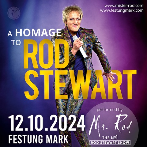 Mr. Rod - The No.1 Rod Stewart Show - Die No.1 ROD STEWART SHOW! - Magdeburg - 12.10.2024 20:00
