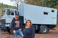 Prchen verlegt Wohnsitz und Arbeitsplatz in umgebautes Feuerwehrauto