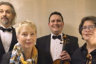 Kammerkonzert mit drei Streichern und einer Sopranistin in Marcher Kirche