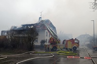 Sgewerk in Murg in Flammen &#8211; Bewohner eines Wohnhaus wurden zum Glck gewarnt