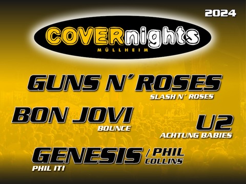 Covernights Mllheim 2024: U2 & Genesis / Phil Collins - Mllheim - 27.07.2024 19:00