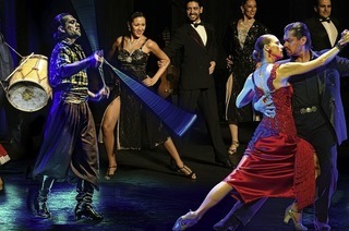 Luis Pereyra und Nicole Nau prsentieren die Show "Vida Argentino" in der Friesenheimer Sternenberghalle