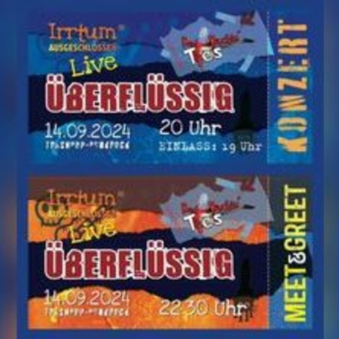 berflssig und Red Rockin' Ties - BENSHEIM - 14.09.2024 20:00