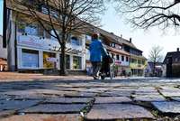 Durch die Fugngerzone in Kirchzarten soll bald ein barrierefreier Weg fhren