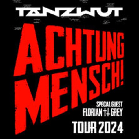 Tanzwut - Achtung Mensch! Tour - Zwickau - 23.11.2024 20:00