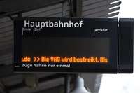 VAG-Streik am Donnerstag und Freitag in Freiburg &#8211; auch Straenbahnen zum SC-Spiel gegen Bayern Mnchen betroffen