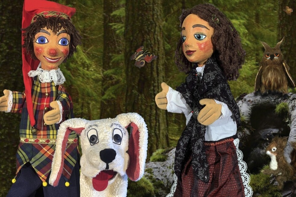 Puppentheater "Kasper und Bello retten den Wald" luft gut an - Badische Zeitung TICKET