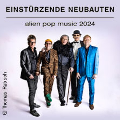 Einstrzende Neubauten - alien pop music 2024 - Hannover - 09.10.2024 20:00