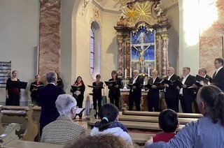 Das Tallis-Ensemble und der Kammerchor Ettenheim geben Konzerte in Freiburg und Ettenheim-Mnchweier