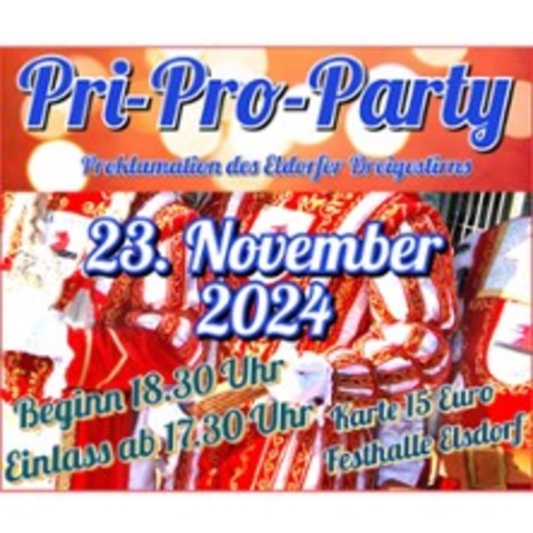 Fidelio - Pri-Pro-Party - ELSDORF - 23.11.2024 18:30