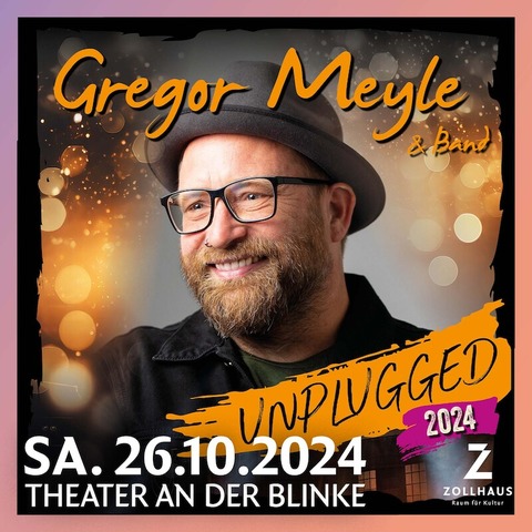Gregor Meyle & Band - Unplugged Tour 2024 - Leer - 26.10.2024 20:00