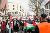 Bis zu 350 Teilnehmer bei Pro-Palstina-Demo in Offenburg