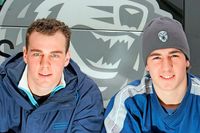 David und Simon Danner: "Eishockey ist unser Leben"