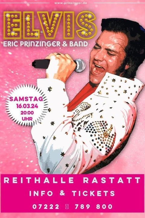 Elvis lebt! - Eric Prinzinger & Band - Rastatt - 01.02.2025 20:00