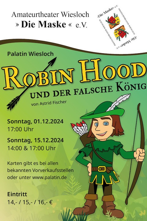 Robin Hood und der falsche Knig - Wiesloch - 01.12.2024 17:00