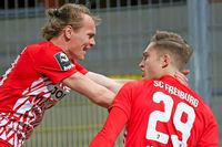 Maximilian Breunig erzielt einen Dreierpack beim Heimsieg des SC Freiburg II gegen Lbeck