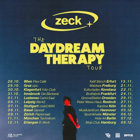 zeck - The Daydream Therapy Tour - Erlangen - 12.11.2024 20:00
