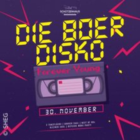 ForeverYoung - Die 80er Disko - GROSSENHAIN - 30.11.2024 20:00