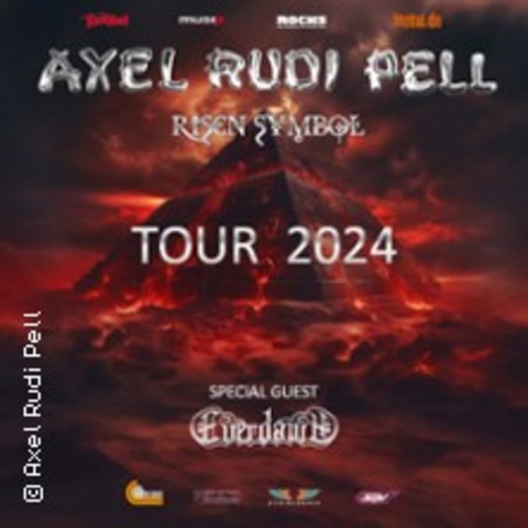 Axel Rudi Pell + Support - Risen Symbol Tour 2024 - AUGSBURG / SPECTRUM - 19.07.2024 20:00