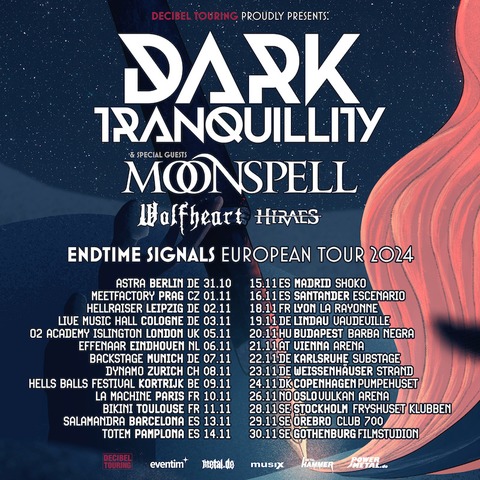 Dark Tranquillity - Lindau (Bodensee) - 19.11.2024 19:15