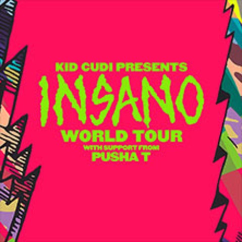 Premium Tickets - KID CUDI - INSANO WORLD TOUR - BERLIN - 28.02.2025 20:00