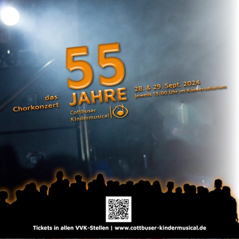 55 Jahre Cottbuser Kindermusical - das Chorkonzert - Cottbus - 28.09.2024 16:00