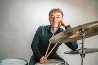 Der Hartheimer Schlagzeuger David Giesel brennt fr den Jazz