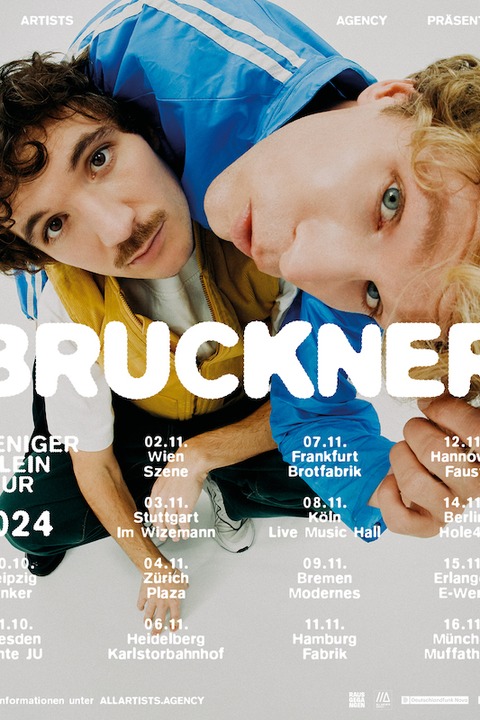 BRUCKNER - Weniger Allein Tour 2024 - Erlangen - 15.11.2024 20:00