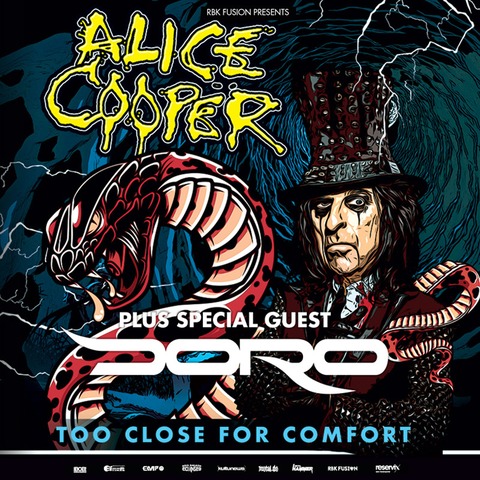 ALICE COOPER - TOO CLOSE FOR COMFORT - Berlin - 09.10.2024 19:30