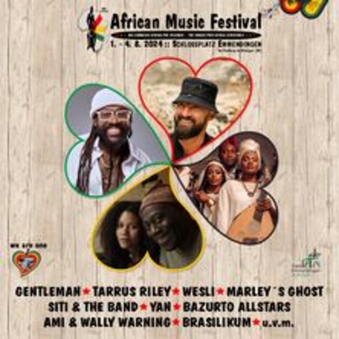24. African Music Festival - mit Ami & Wally Warning - Siti & The Band - Wesli - Emmendingen - 04.08.2024 17:30