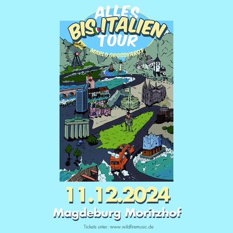 Marlo Grosshardt - &#8222;Alles bis Italien&#8220; Tour 2024 - Magdeburg - 11.12.2024 20:00