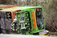 Mindestens vier Tote bei Flixbus-Unfall auf A9 nahe Leipzig