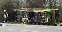 Fnf Tote bei Reisebusunfall nahe Leipzig