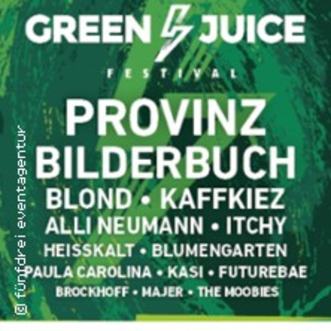 Green Juice Festival 2024 - Tagesticket Freitag 02.08.24 - BONN - 02.08.2024 14:00