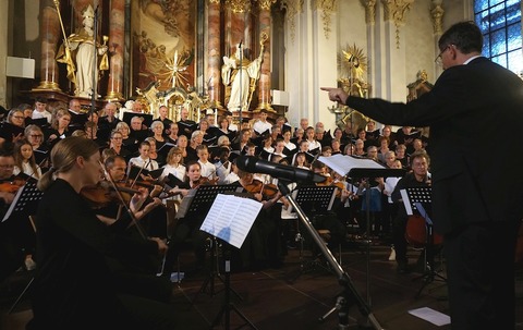Festkonzert zum 609. Schwyzertag - Kirchenmusik aus Salzburg / Werke von Wolfgang Amadeus Mozart und Michael Haydn - Waldshut-Tiengen - 05.07.2024 20:00