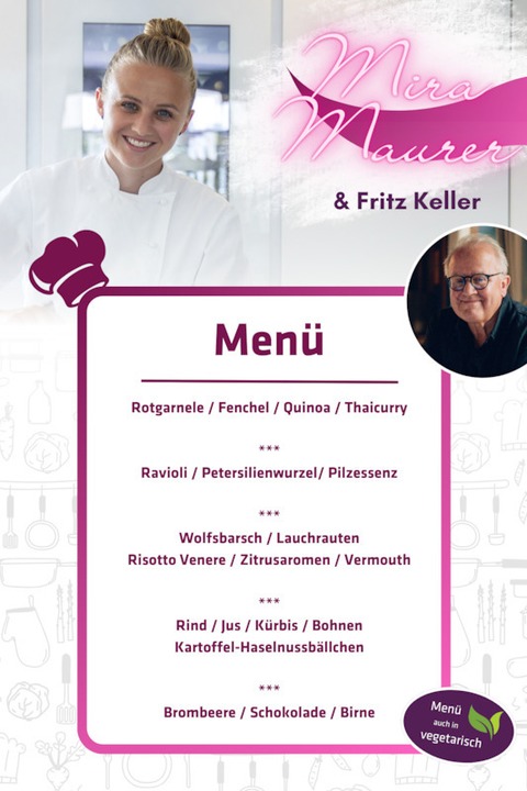 Mira Maurer und Fritz Keller - Die kulinarische Kchenschlacht - Baden-Baden - 23.10.2024 18:30