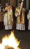 Wehrer Christen feiern Osternacht mit Feuer