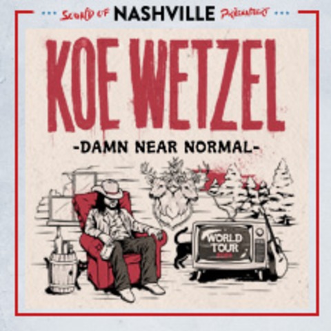 Sound of Nashville prsentiert: Koe Wetzel - Damn Near Normal World Tour 2024 - KLN - 07.11.2024 20:00