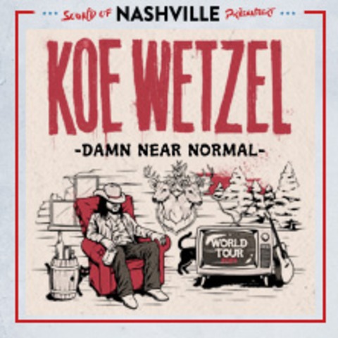 Sound of Nashville prsentiert: Koe Wetzel - Damn Near Normal World Tour 2024 - HAMBURG - 05.11.2024 20:00