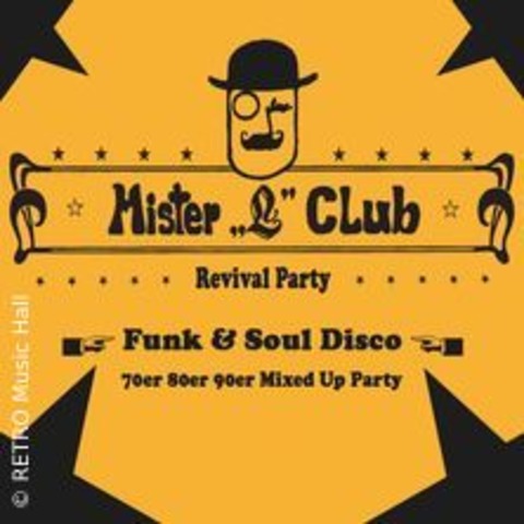 Mr. L Club Revival Party - FLENSBURG - 12.10.2024 20:00