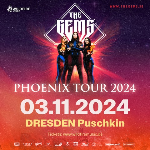 The Gems - Phnix Tour 2024 - Dresden - 03.11.2024 19:30