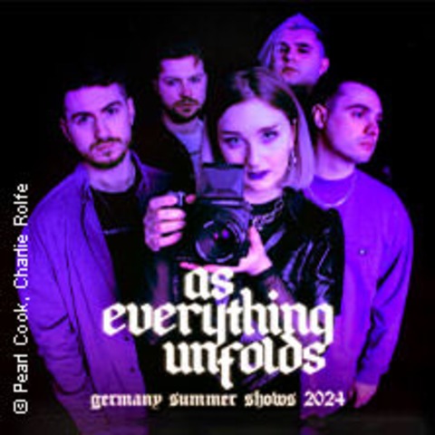 As Everything Unfolds - Germany Summer Shows 2024 - Karlsruhe - 01.09.2024 20:00