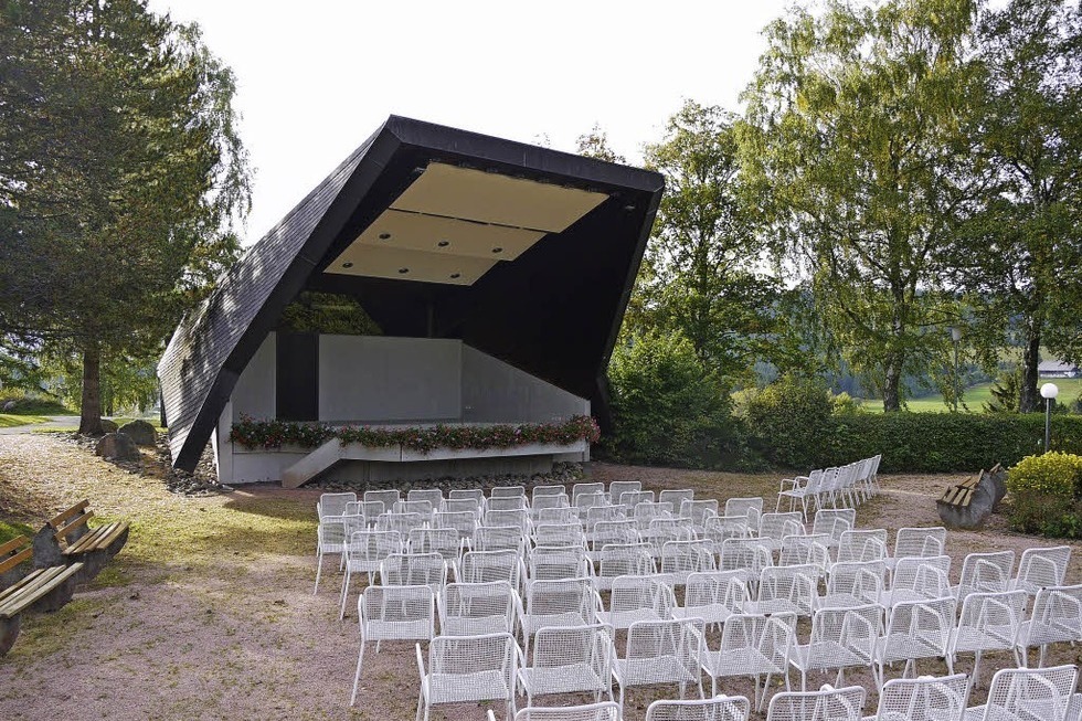 Musikpavillon im Naturpark - Schluchsee