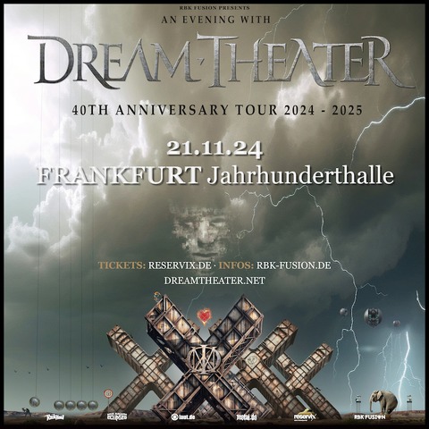 DREAM THEATER - 40th Anniversary Tour 2024 - Frankfurt am Main - 21.11.2024 19:30