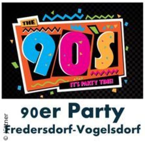 90er Party Fredersdorf-Vogelsdorf - FREDERSDORF-VOGELSDORF - 10.08.2024 16:00