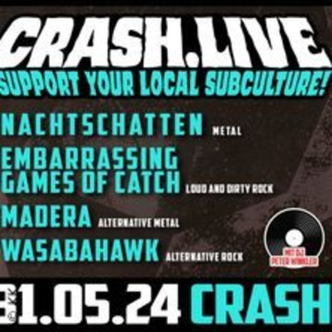 Crashlive-Support Your Local Subculture - Freiburg - 31.05.2024 19:00