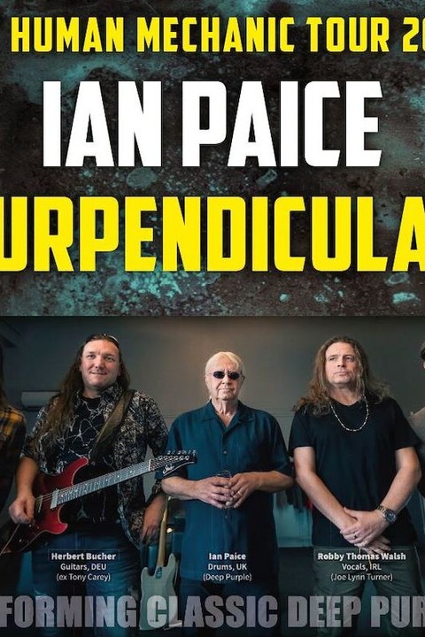 IAN PAICE (DEEP PUPLE) feat. Purpendicular - The Human Mechanic Tour 2024 - Neuruppin - 09.02.2025 20:00